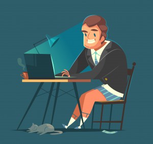 Businessman_working_from_home